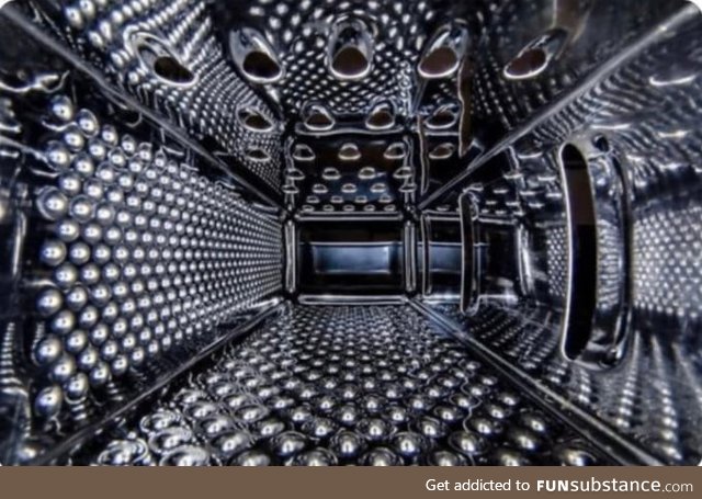 The inside of this cheese grater looks like the start of most pre 2005 music videos