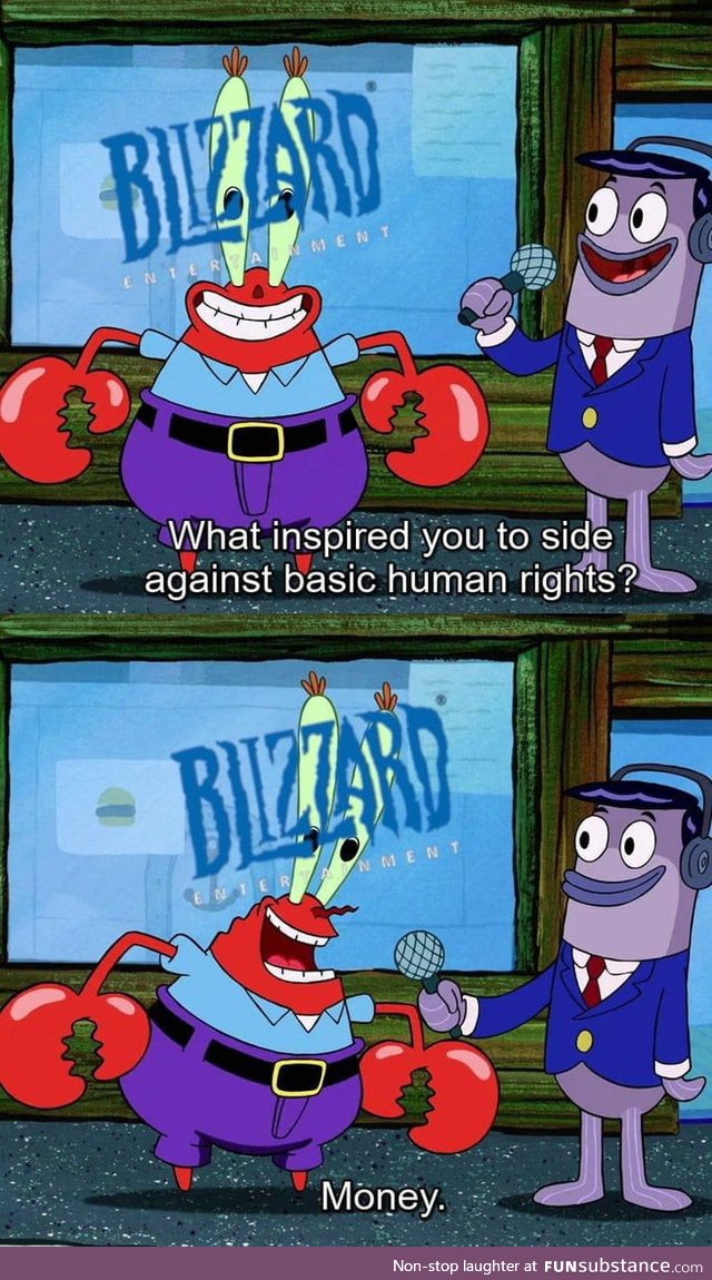 Blizzard be like
