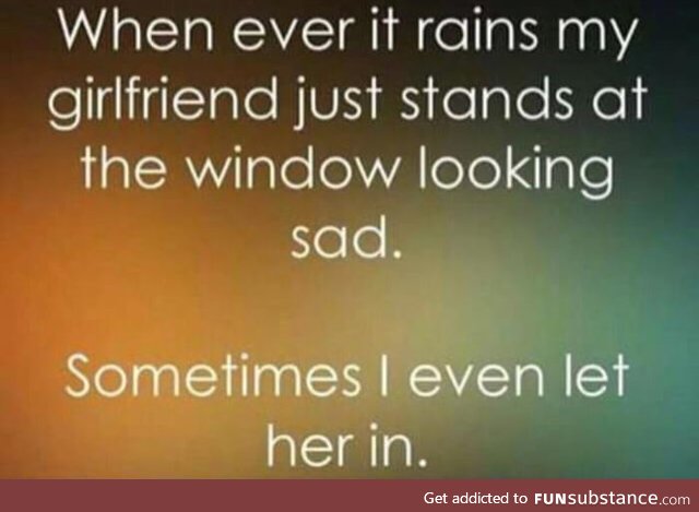 Only sometimes