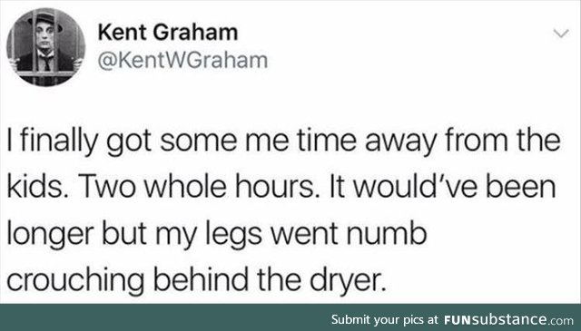 Kids are hard to hide from