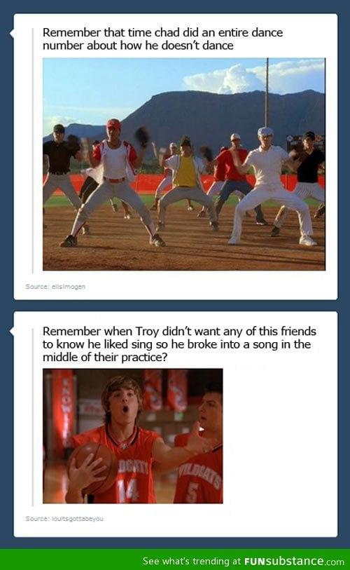 High school musical problems