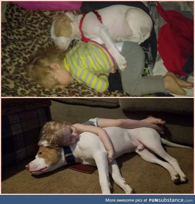 They were babies together, and throughout her childhood she will always have a best
