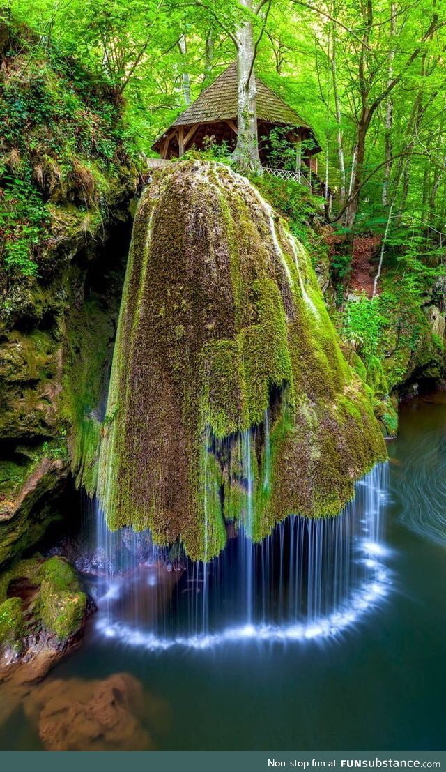 Most beautiful waterfall, Bigar Romania