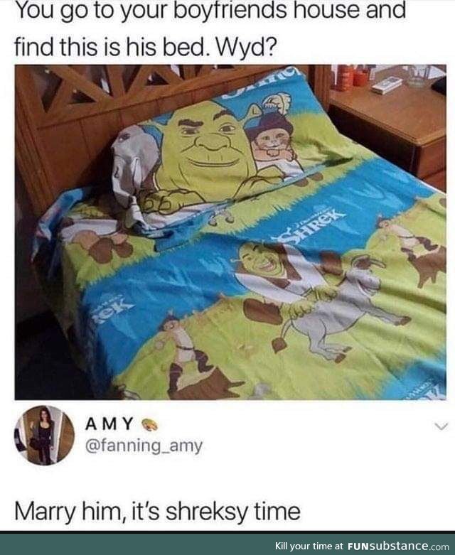 I mean, I'd bang him