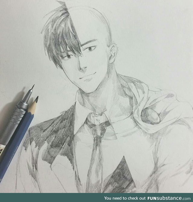 This Saitama fanart