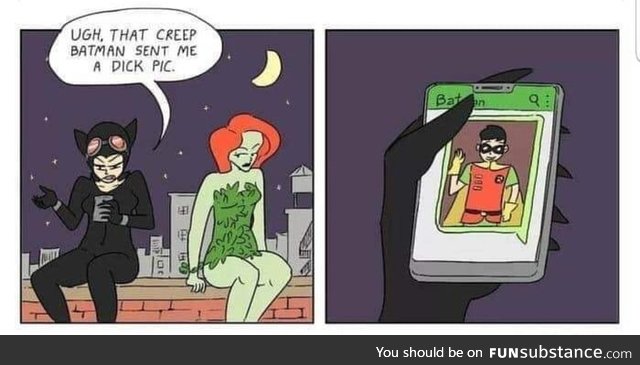 A message from Batman