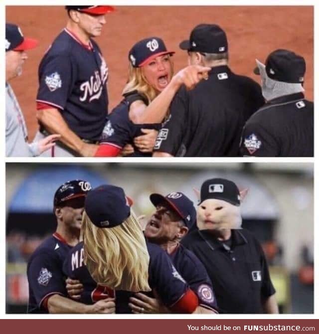 Baseball last night