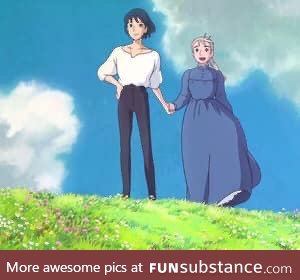 Keanu and his gf on low resolution