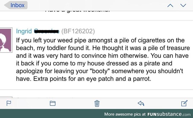 Found this post on my apartments web forum