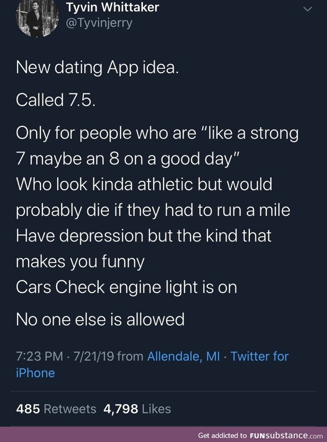 I'm in to it, actually
