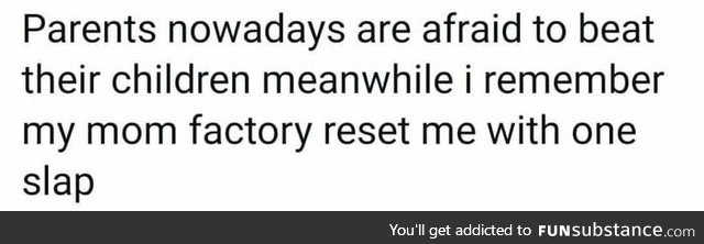 Those were the fun times
