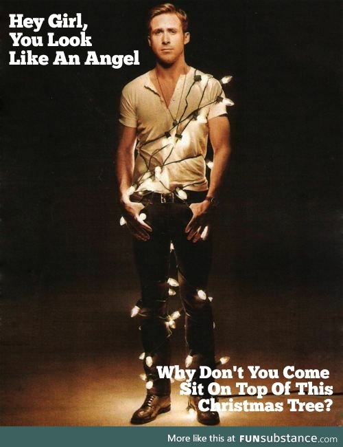 You look like an Angel... (It's like Night of the living dead Christmas meme)