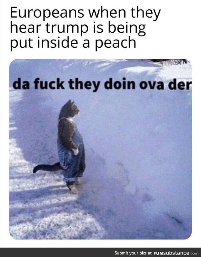 I hope it's a giant peach at least
