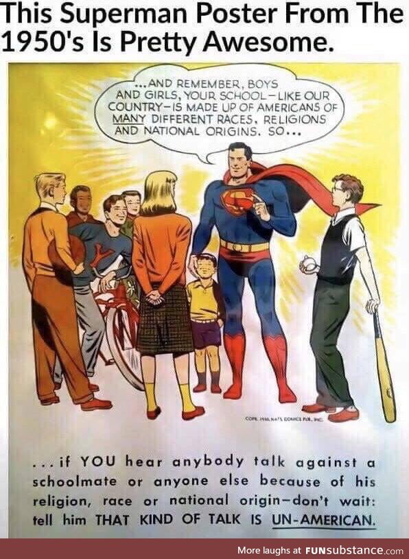 1950s Superman still relevant today!