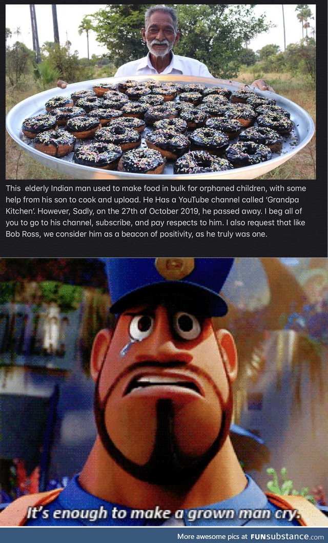Bless this man