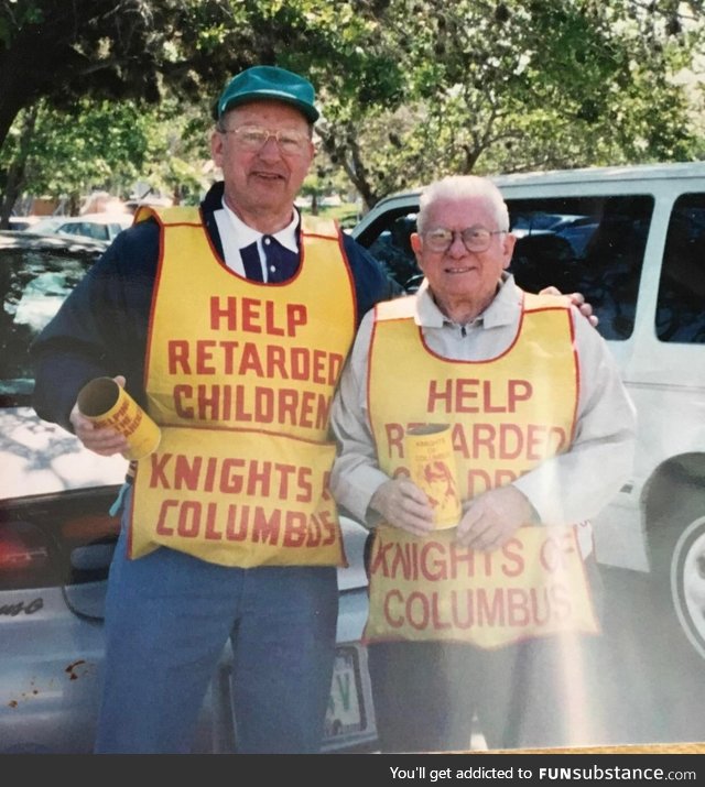 It's for a good cause... Circa 1994