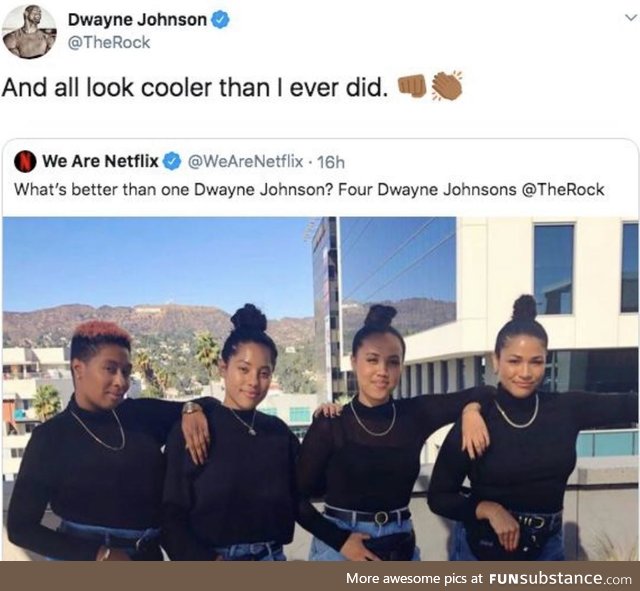 The Rock is good