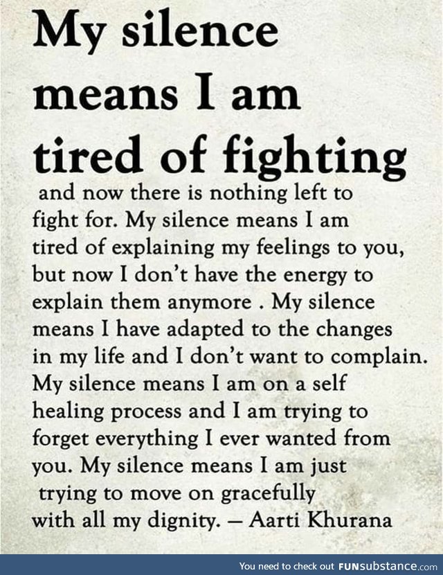 Silence