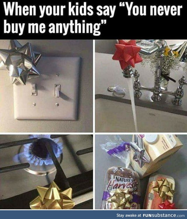 My parents reminded me all the time