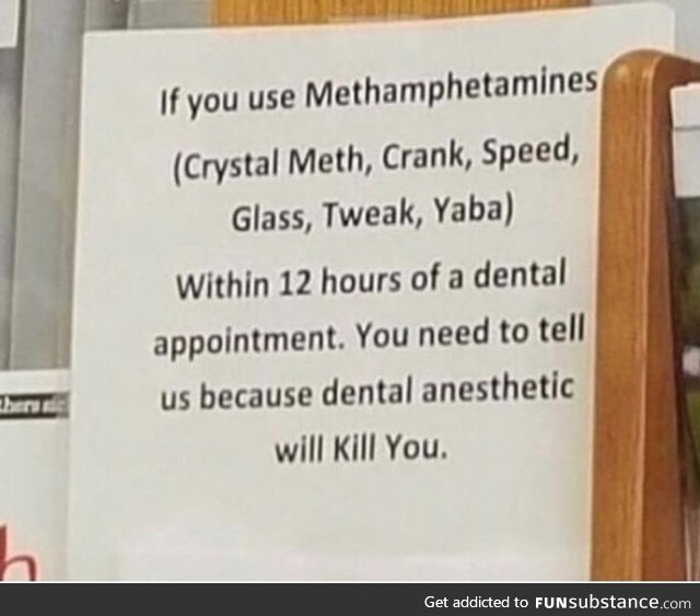 Florida dental warning
