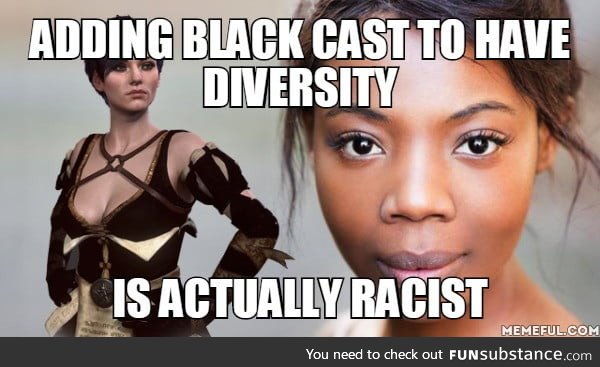 Can someone explain to netflix, that black people, (and other races) don't randomly