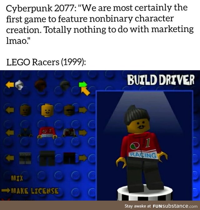 The OG all-inclusive character creation screen