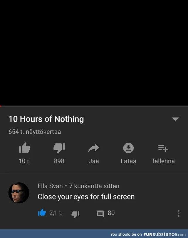 Let the quiet consume