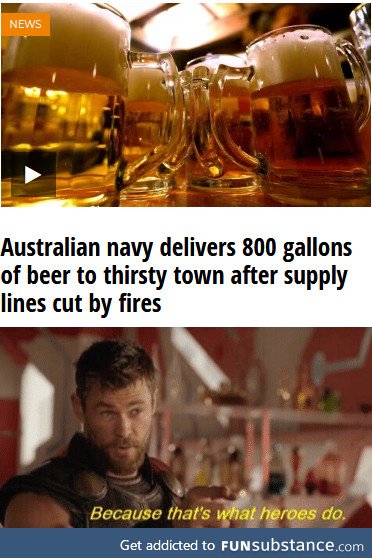 Beer me that refreshment