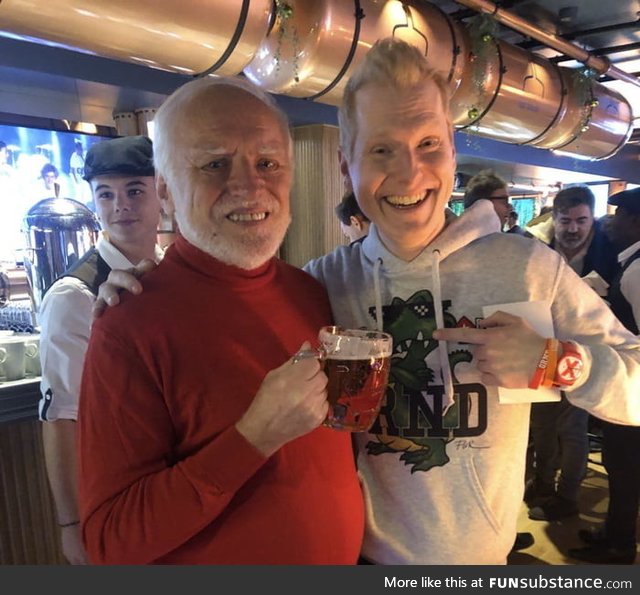 My good friend Felix meet the legend himself