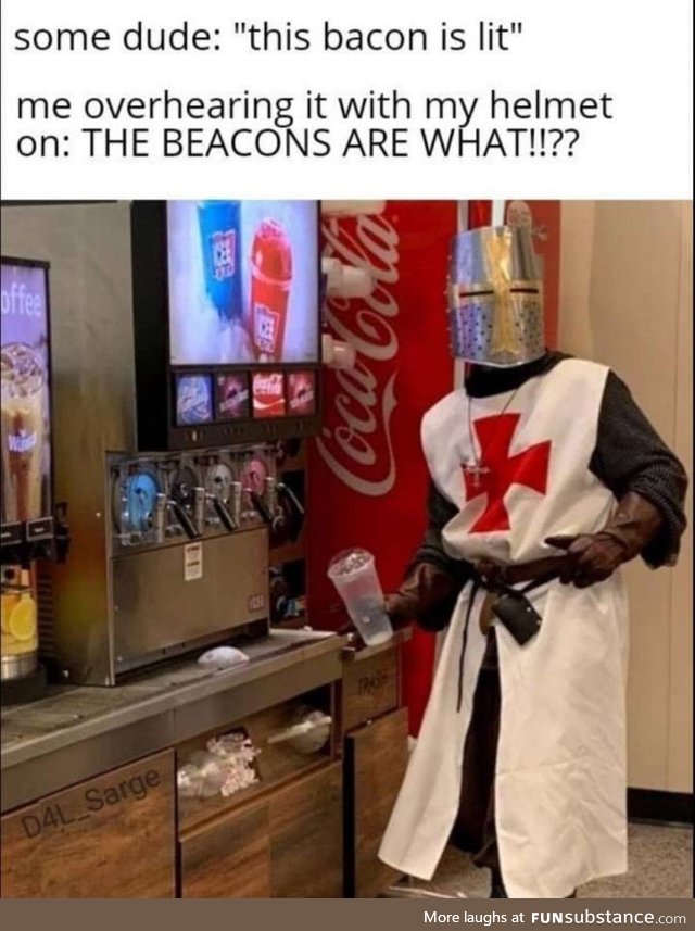 Looking for any reason to crusade basically