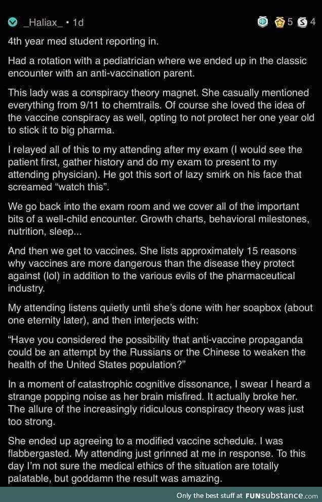 This is how you outsmart a conspiracy theorist