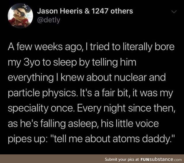 A nice alternative to reading "Goodnight Moon"