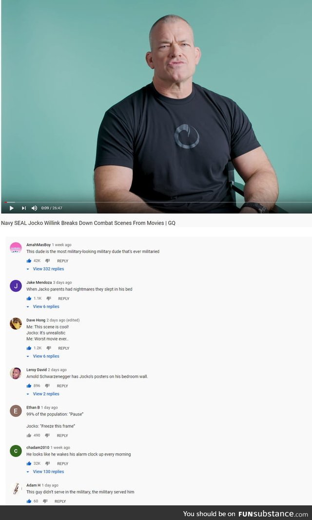 Sorry for youtube crop but I think this is hilarious
