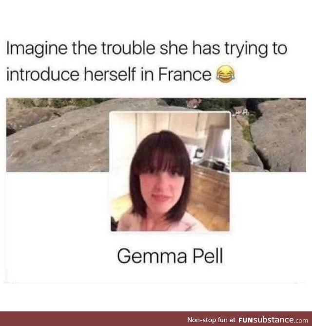 Je mapelle gemma pell