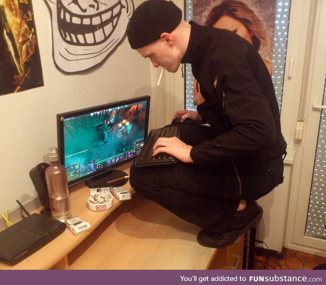 Russian gamer