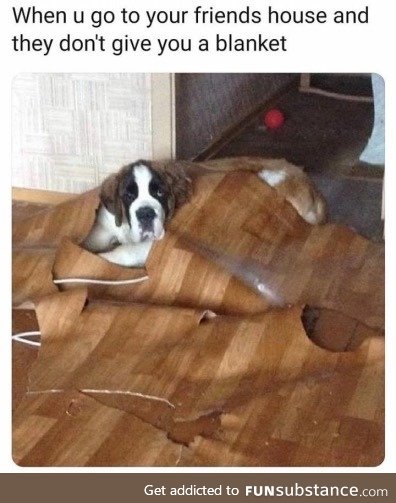 If You Can't Find A Blanket, Make Your Own