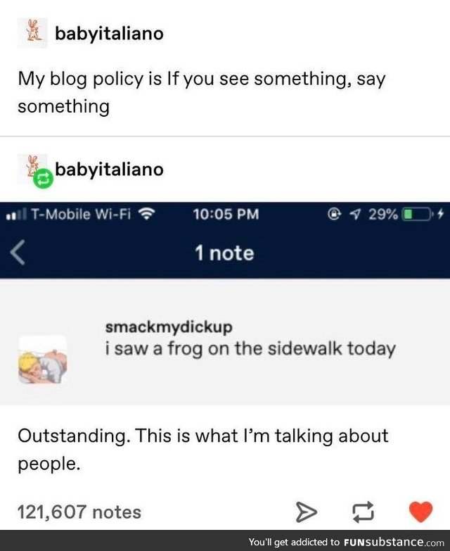 Those who do not follow policy must be asked to reconsider