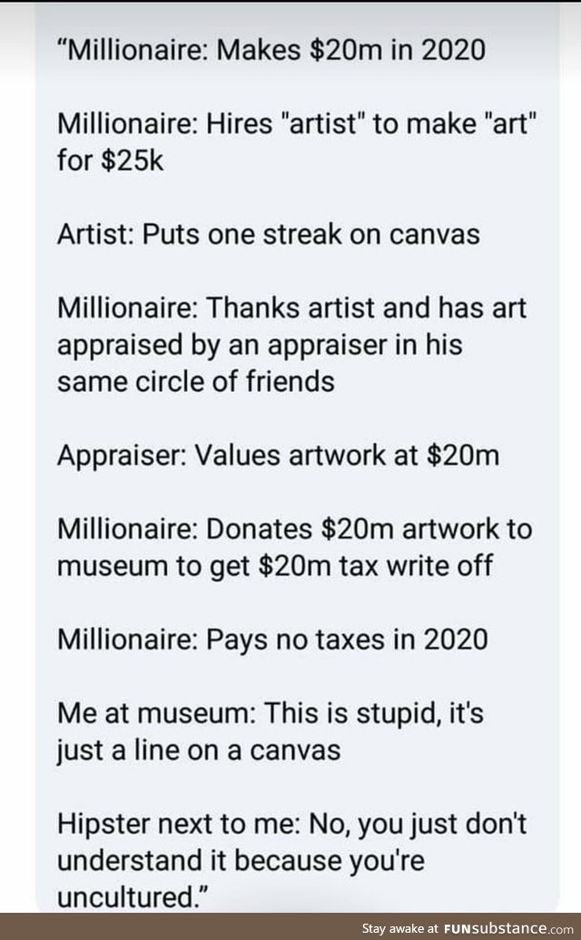The final explanation of the shitty art