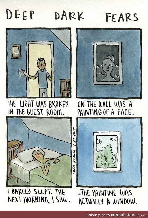 Scary painting