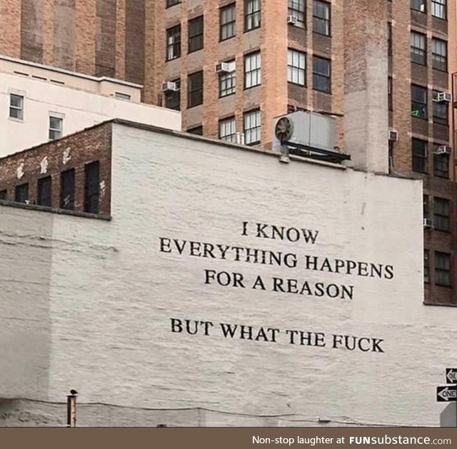 This wall says it all