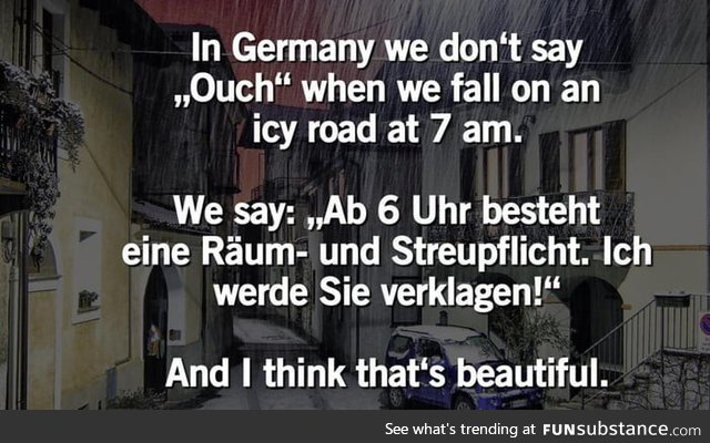 Good old germans