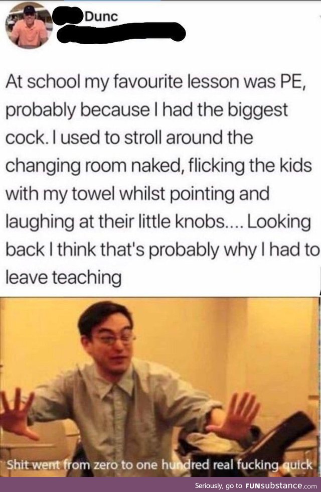 Haha, tiny pp