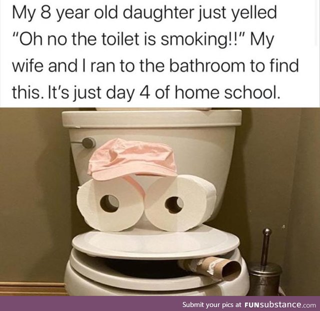 Smoking Toilet