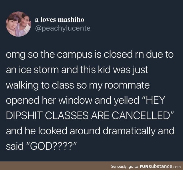 Hi god its me