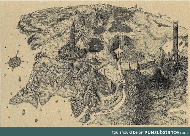 Coolest map of LotR I have ever seen