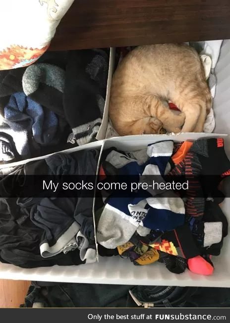 He's helping