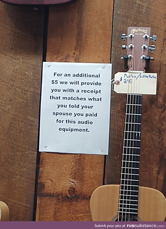 Yes honey I paid 15$ for this guitar
