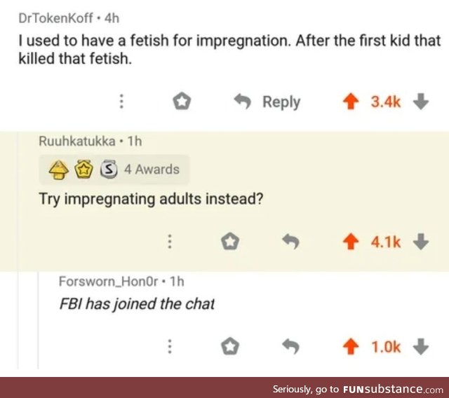 Come again?