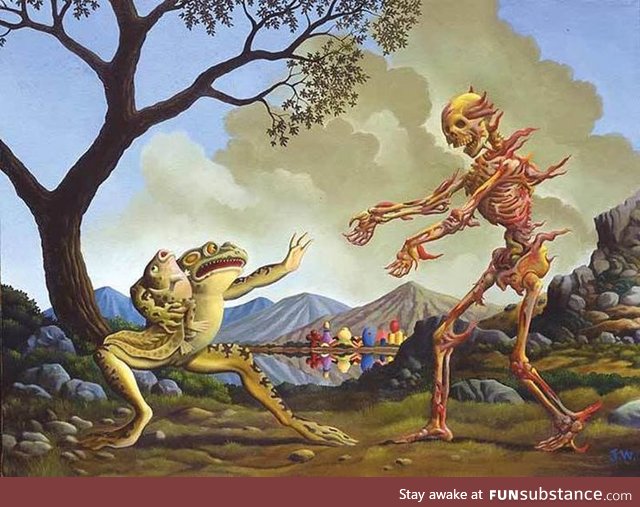 Frogs in Fiction #1 - "Back, Beast! Back!"