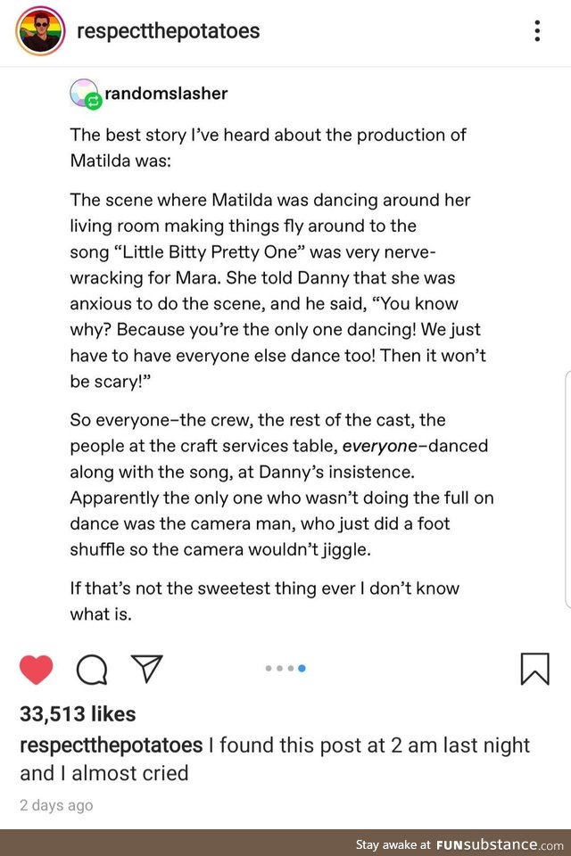 When I dance, you dance, we dance
